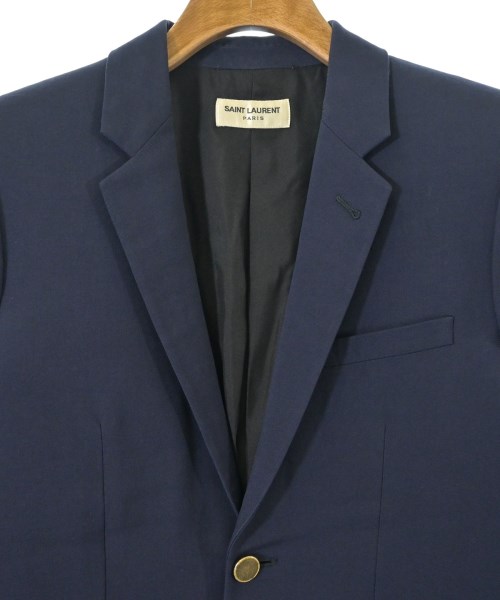 SAINT LAURENT PARIS（サンローランパリ）テーラードジャケット 紺 サイズ:44(S位) メンズ/2200648064015