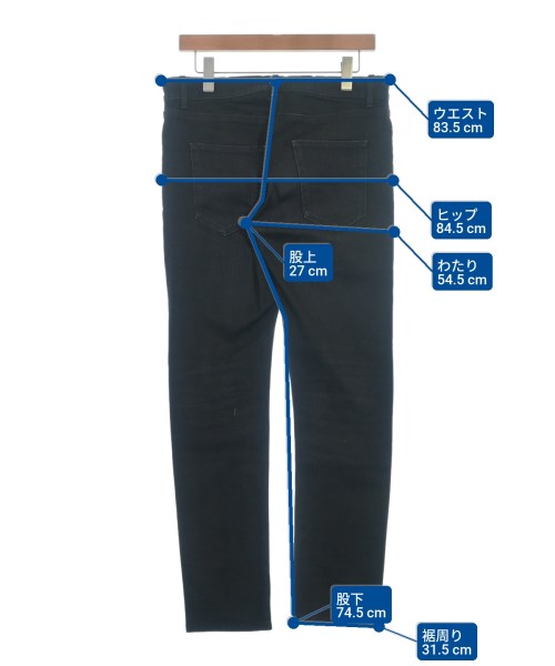 SAINT LAURENT PARIS（サンローランパリ）デニムパンツ 黒 サイズ:31(M位) メンズ/2200649203086