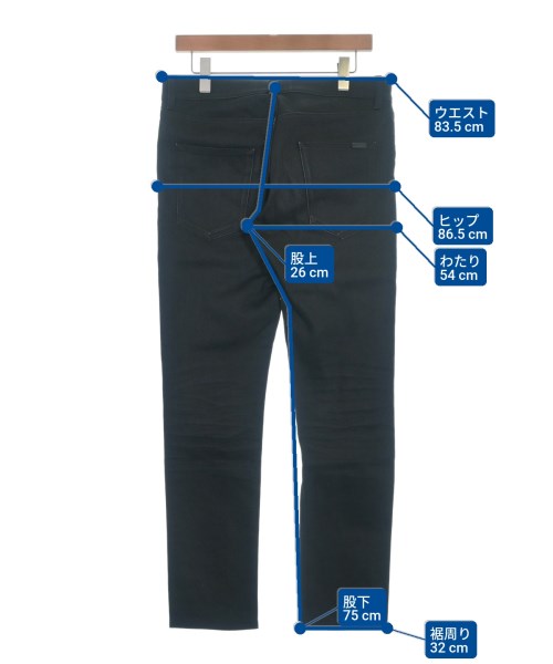 SAINT LAURENT PARIS（サンローランパリ）デニムパンツ 黒 サイズ:31(M位) メンズ/2200649203093