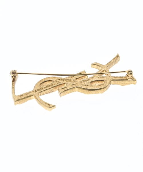 SAINT LAURENT PARIS（サンローランパリ）ブローチ・コサージュ ゴールド サイズ:- レディース/2200649768028