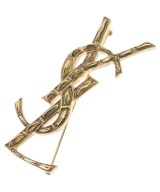 SAINT LAURENT PARIS（サンローランパリ）ブローチ・コサージュ ゴールド サイズ:- レディース/2200649768028