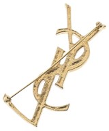 SAINT LAURENT PARIS（サンローランパリ）ブローチ・コサージュ ゴールド サイズ:- レディース/2200649768028
