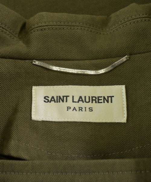 SAINT LAURENT PARIS（サンローランパリ）カジュアルシャツ カーキ サイズ:-(XXL位) メンズ/2200650214071