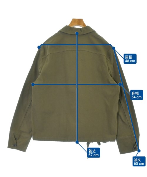 SAINT LAURENT PARIS（サンローランパリ）カジュアルシャツ カーキ サイズ:-(XXL位) メンズ/2200650214071