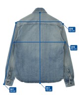 SAINT LAURENT PARIS（サンローランパリ）カジュアルシャツ 青 サイズ:S メンズ/2200645535044