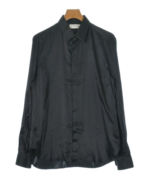 SAINT LAURENT PARIS(サンローランパリ)カジュアルシャツ 黒 サイズ:38(S位)/2200651329033