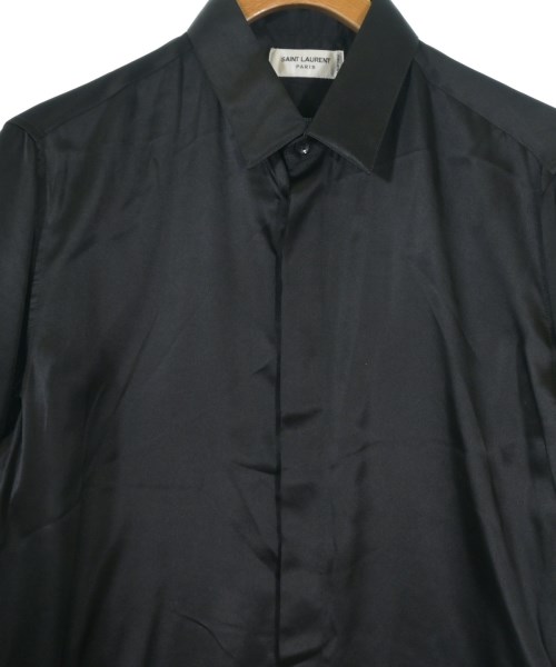 SAINT LAURENT PARIS（サンローランパリ）カジュアルシャツ 黒 サイズ:38(S位) メンズ/2200651329033