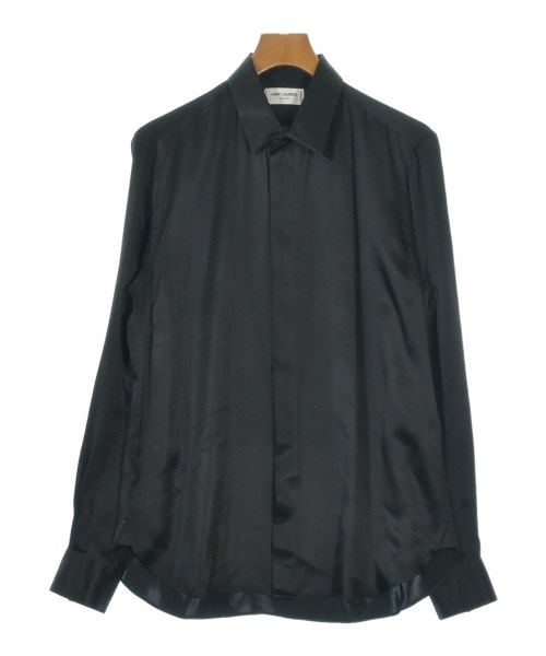 SAINT LAURENT PARIS(サンローランパリ)カジュアルシャツ 黒 サイズ:38(S位)/2200651329040