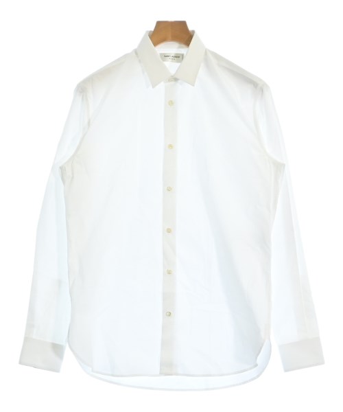 SAINT LAURENT PARIS(サンローランパリ)ドレスシャツ 白 サイズ:38(S位)/2200651329057