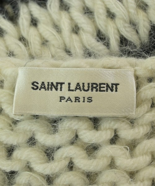 SAINT LAURENT PARIS（サンローランパリ）ニット・セーター 白 サイズ:-(XL位) レディース/2200645303049