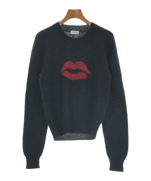 SAINT LAURENT PARIS(サンローランパリ)ニット・セーター 黒 サイズ:S/2200645303056