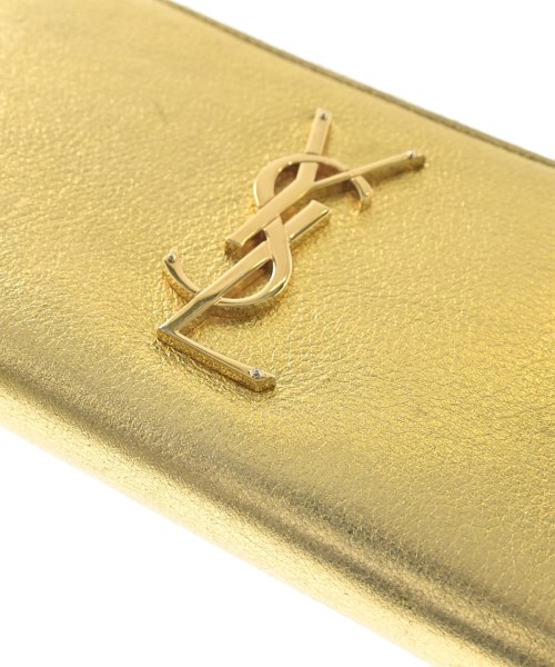 SAINT LAURENT PARIS（サンローランパリ）財布・コインケース ゴールド サイズ:- レディース/2200652647075
