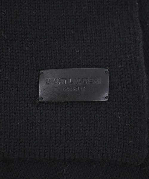 SAINT LAURENT PARIS（サンローランパリ）マフラー 黒 サイズ:- メンズ/2200652988451