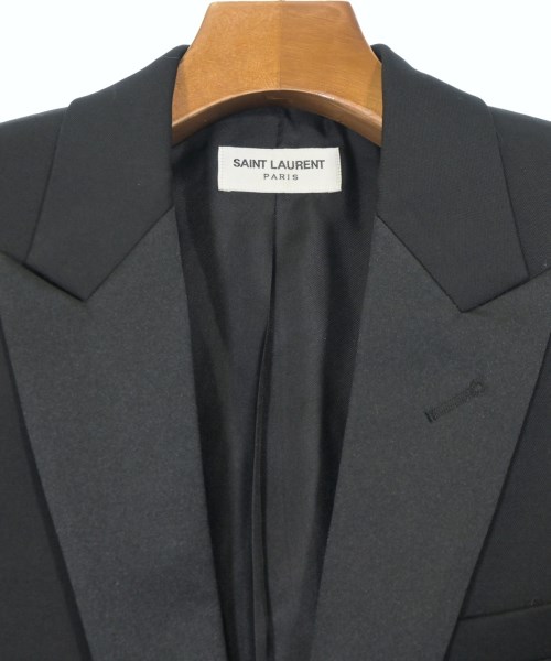 SAINT LAURENT PARIS（サンローランパリ）テーラードジャケット 黒 サイズ:44(M位) メンズ/2200653330020