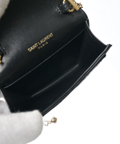 SAINT LAURENT PARIS（サンローランパリ）カードケース 黒 サイズ:- レディース/2200653330112