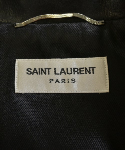 SAINT LAURENT PARIS（サンローランパリ）ライダース 黒 サイズ:42(L位) レディース/2200653411019