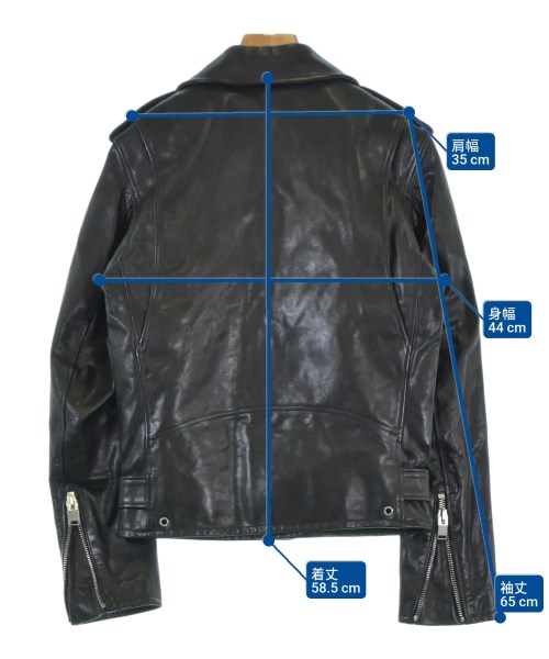 SAINT LAURENT PARIS（サンローランパリ）ライダース 黒 サイズ:42(L位) レディース/2200653411019