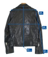 SAINT LAURENT PARIS（サンローランパリ）ライダース 黒 サイズ:42(L位) レディース/2200653411019