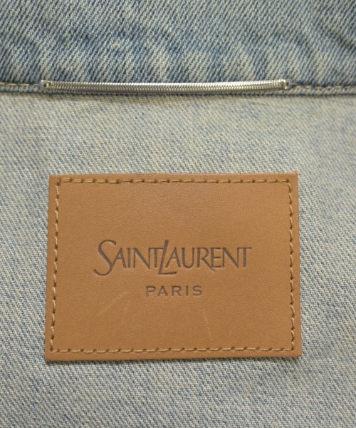 SAINT LAURENT PARIS（サンローランパリ）デニムジャケット 青 サイズ:44(S位) メンズ/2200653411026