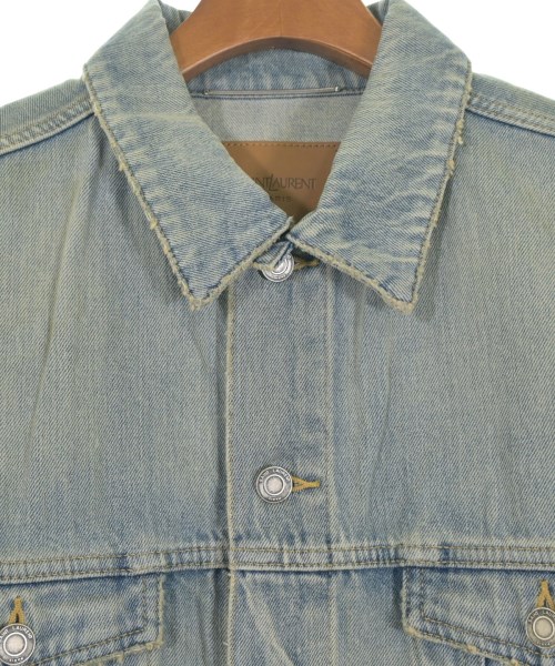 SAINT LAURENT PARIS（サンローランパリ）デニムジャケット 青 サイズ:44(S位) メンズ/2200653411026