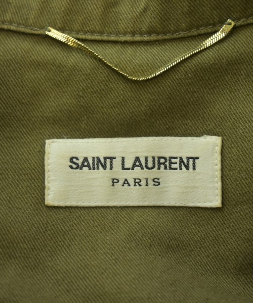 SAINT LAURENT PARIS（サンローランパリ）ミリタリーブルゾン カーキ サイズ:38(S位) メンズ/2200653411033