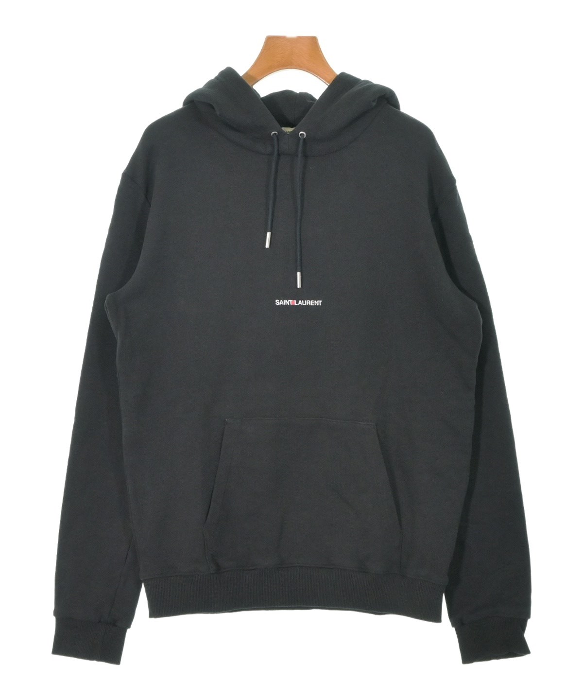SAINT LAURENT PARIS（サンローランパリ）パーカー 黒 サイズ:S