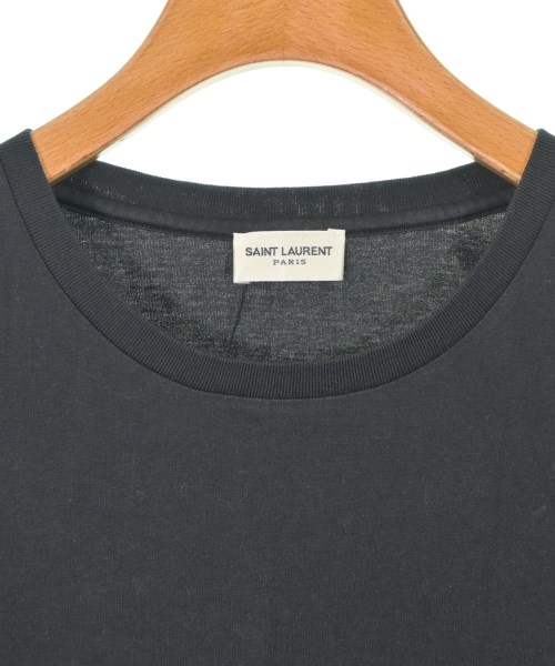 SAINT LAURENT PARIS（サンローランパリ）Tシャツ・カットソー 黒 サイズ:XS レディース/2200653411118