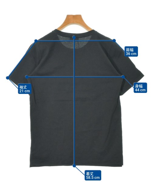 SAINT LAURENT PARIS（サンローランパリ）Tシャツ・カットソー 黒 サイズ:XS レディース/2200653411118