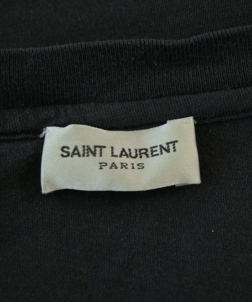 SAINT LAURENT PARIS（サンローランパリ）Tシャツ・カットソー 黒 サイズ:M メンズ/2200653512075