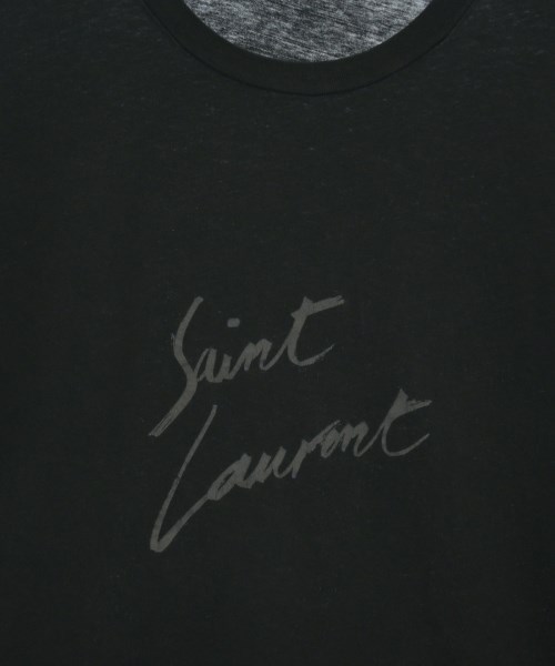 SAINT LAURENT PARIS（サンローランパリ）Tシャツ・カットソー 黒 サイズ:M メンズ/2200653512075