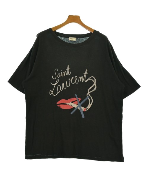 SAINT LAURENT PARIS(サンローランパリ)Tシャツ・カットソー 黒 サイズ:XXL/2200654227039