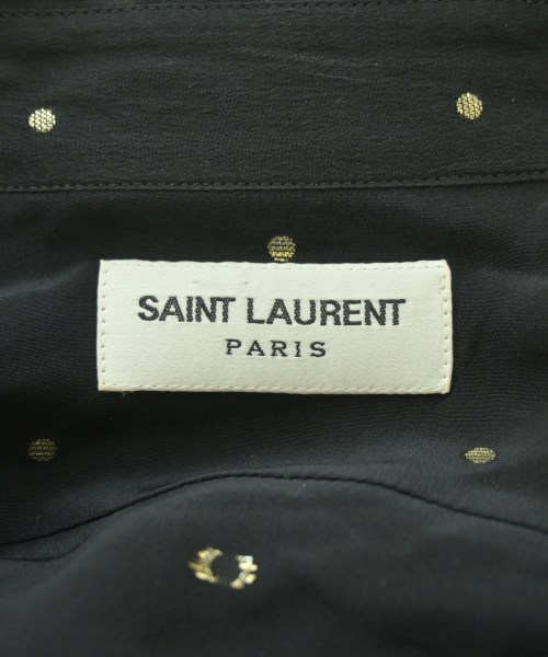 SAINT LAURENT PARIS（サンローランパリ）カジュアルシャツ 黒 サイズ:36(XS位) メンズ/2200654560013