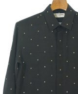 SAINT LAURENT PARIS（サンローランパリ）カジュアルシャツ 黒 サイズ:36(XS位) メンズ/2200654560013