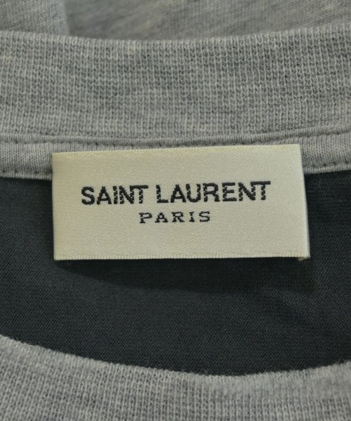 SAINT LAURENT PARIS（サンローランパリ）Tシャツ・カットソー グレー サイズ:XL メンズ/2200702147708