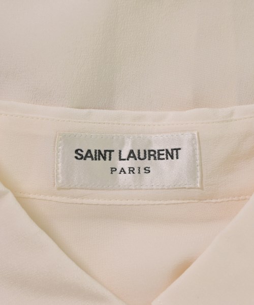 SAINT LAURENT PARIS（サンローランパリ）ドレスシャツ 白 サイズ:34(XS位) レディース/2200702421099