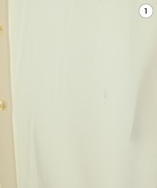 SAINT LAURENT PARIS（サンローランパリ）ドレスシャツ 白 サイズ:34(XS位) レディース/2200702421099