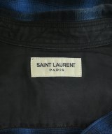 SAINT LAURENT PARIS（サンローランパリ）カジュアルシャツ 黒 サイズ:S メンズ/2200699316088