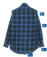 SAINT LAURENT PARIS（サンローランパリ）カジュアルシャツ 黒 サイズ:S メンズ/2200699316088