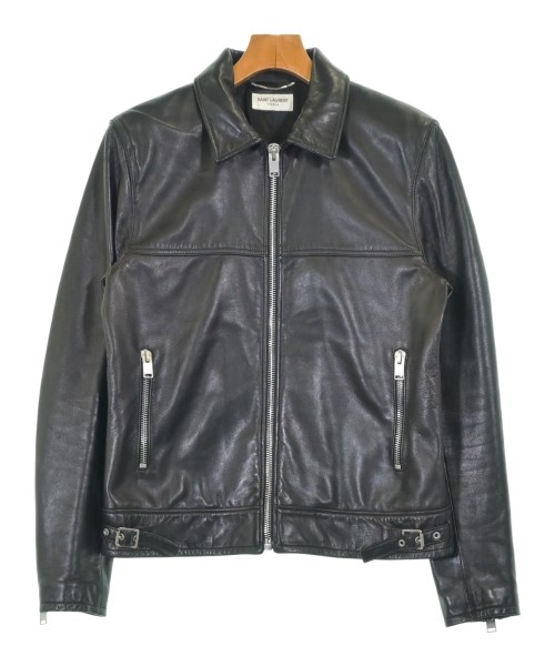 SAINT LAURENT PARIS(サンローランパリ)ライダース 黒 サイズ:52(XXL位)/2200701029036