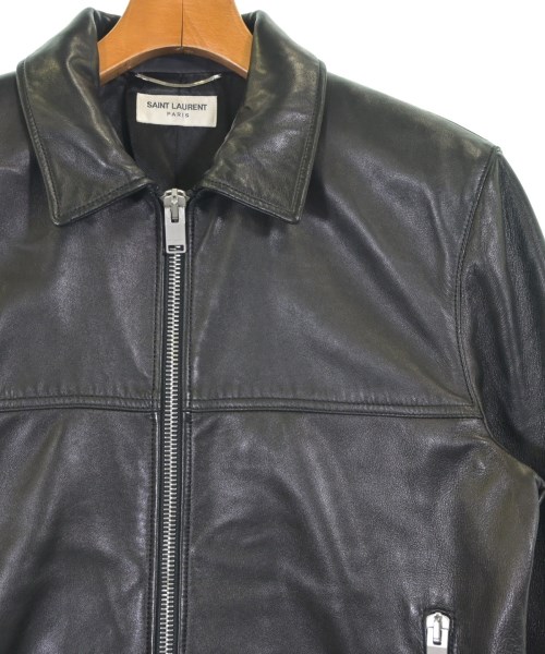 SAINT LAURENT PARIS（サンローランパリ）ライダース 黒 サイズ:52(XXL位) メンズ/2200701029036