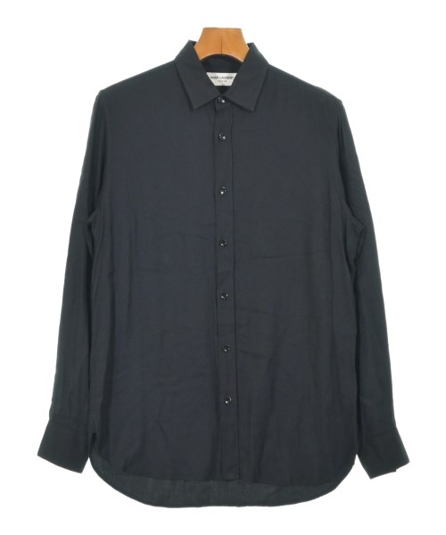 SAINT LAURENT PARIS（サンローランパリ）カジュアルシャツ 黒 サイズ:39(M位) メンズ/2200701029227