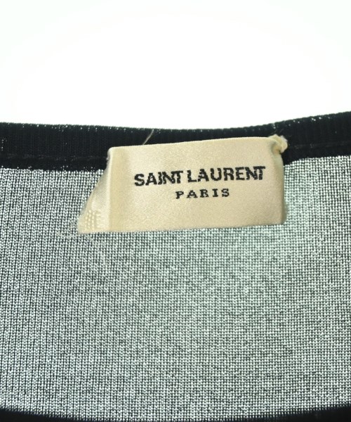 SAINT LAURENT PARIS（サンローランパリ）Tシャツ・カットソー 黒 サイズ:S レディース/2200703491084