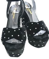 SAINT LAURENT PARIS（サンローランパリ）サンダル 黒 サイズ:EU36 1/2(23cm位) レディース/2200703491114
