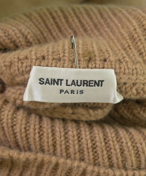 SAINT LAURENT PARIS（サンローランパリ）ニット・セーター ベージュ サイズ:XS レディース/2200704064188