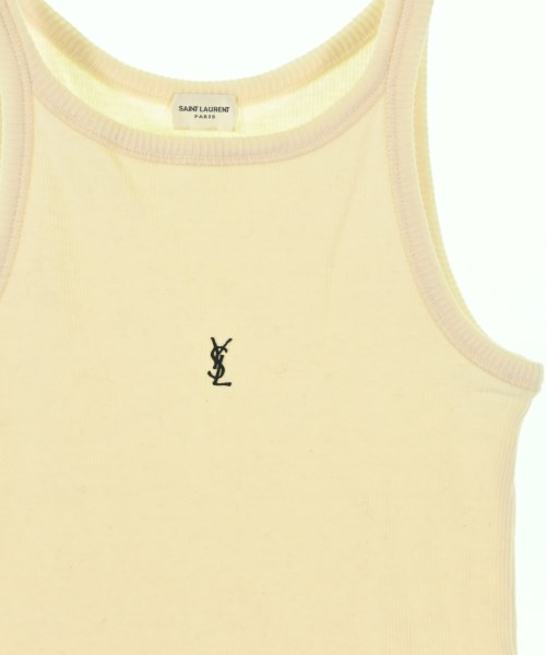 SAINT LAURENT PARIS（サンローランパリ）タンクトップ 白 サイズ:XS レディース/2200699871105