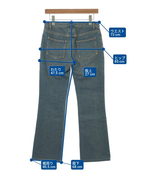 SAINT LAURENT PARIS（サンローランパリ）デニムパンツ 青 サイズ:27(M位) レディース/2200705599269