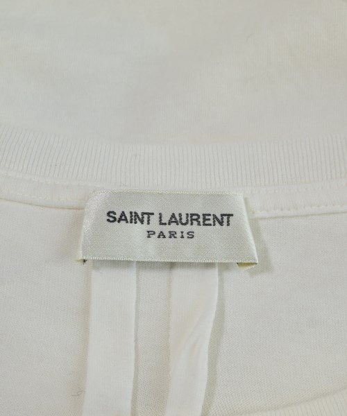 SAINT LAURENT PARIS（サンローランパリ）Tシャツ・カットソー 白 サイズ:S レディース/2200704225367