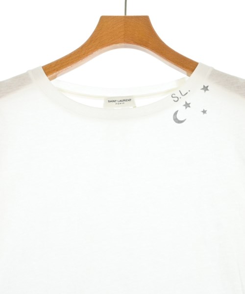 SAINT LAURENT PARIS（サンローランパリ）Tシャツ・カットソー 白 サイズ:S レディース/2200704225367