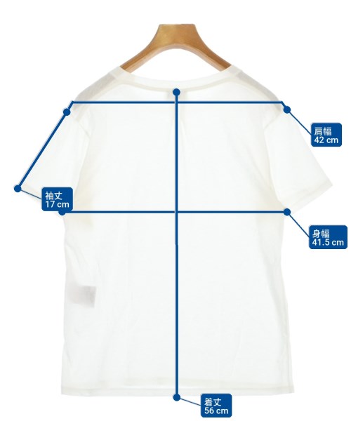 SAINT LAURENT PARIS（サンローランパリ）Tシャツ・カットソー 白 サイズ:S レディース/2200704225367