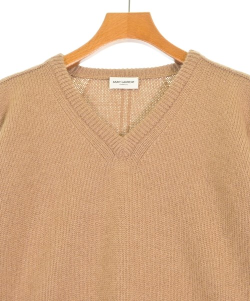 SAINT LAURENT PARIS（サンローランパリ）ニット・セーター 茶 サイズ:M レディース/2200704297067